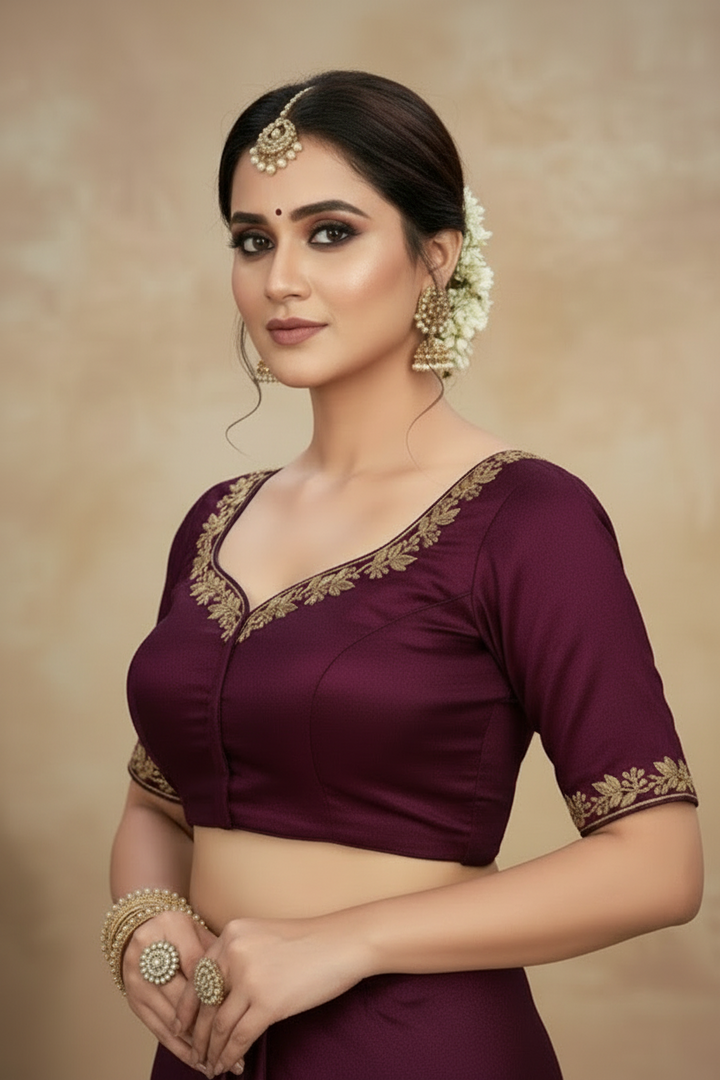 Style That Pops- Designer Blouse