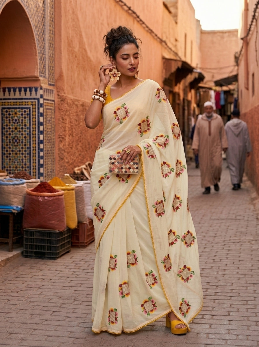 Street Sprint Crush Silk Saree