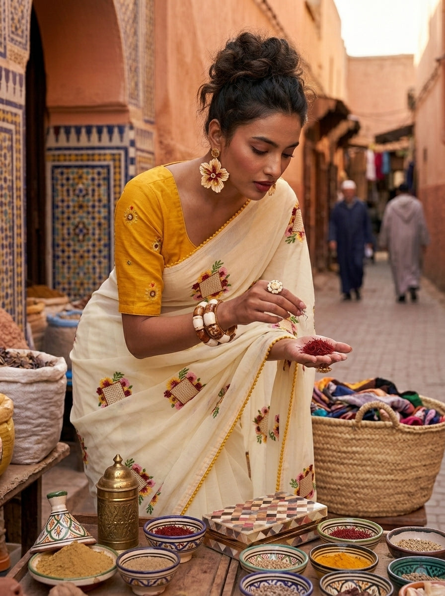Street Sprint Crush Silk Saree