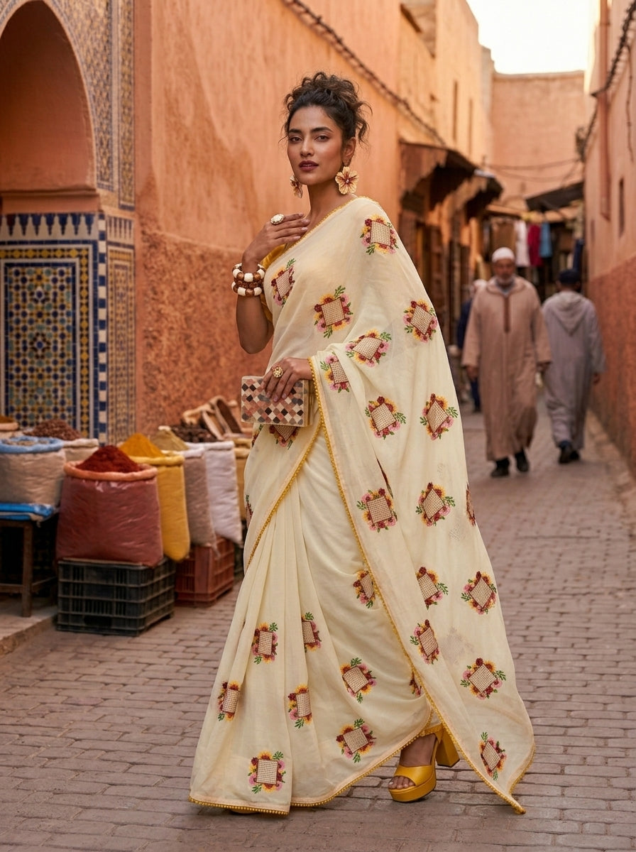 Street Sprint Crush Silk Saree