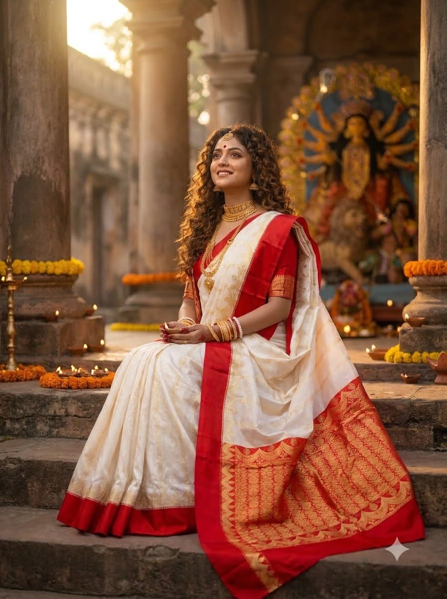 Boron Shaj Gorod Silk Saree