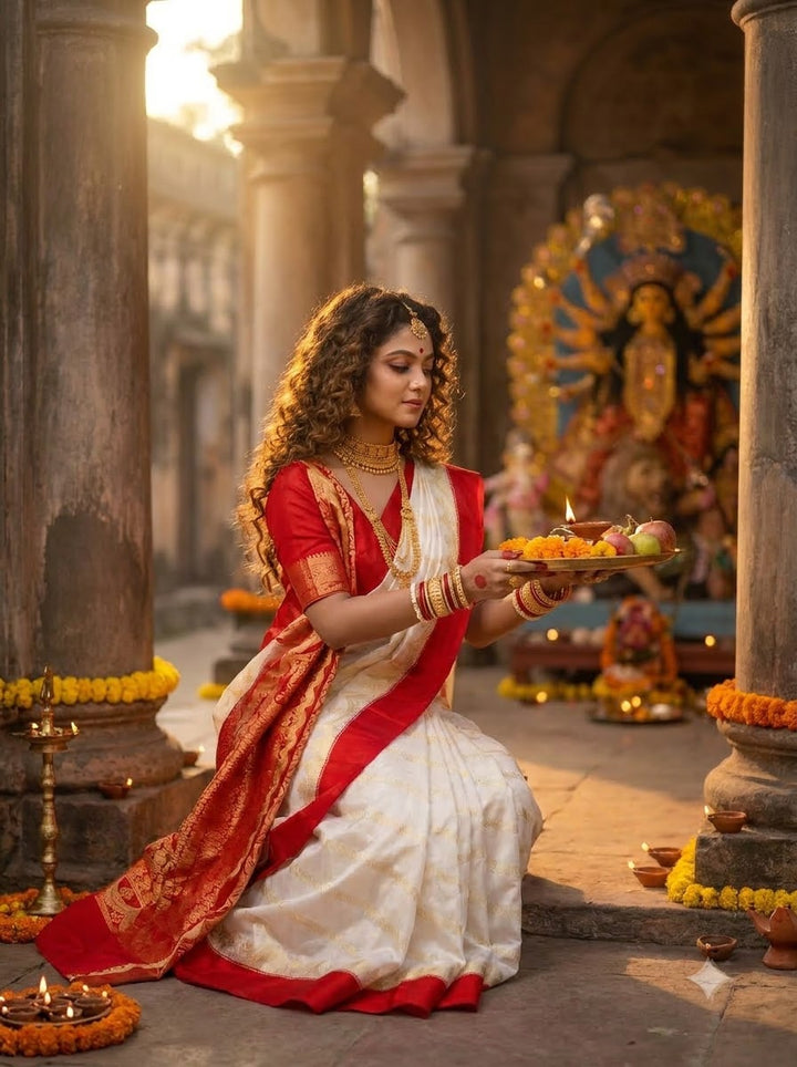 Boron Shaj Gorod Silk Saree