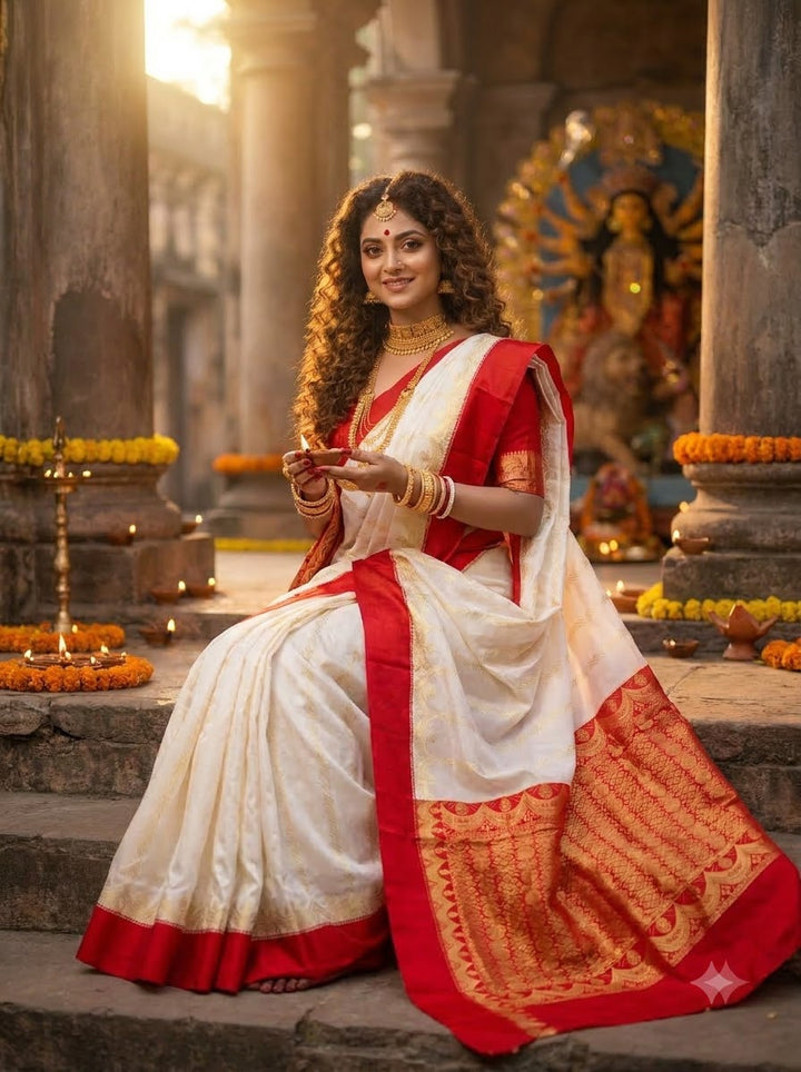 Boron Shaj Gorod Silk Saree