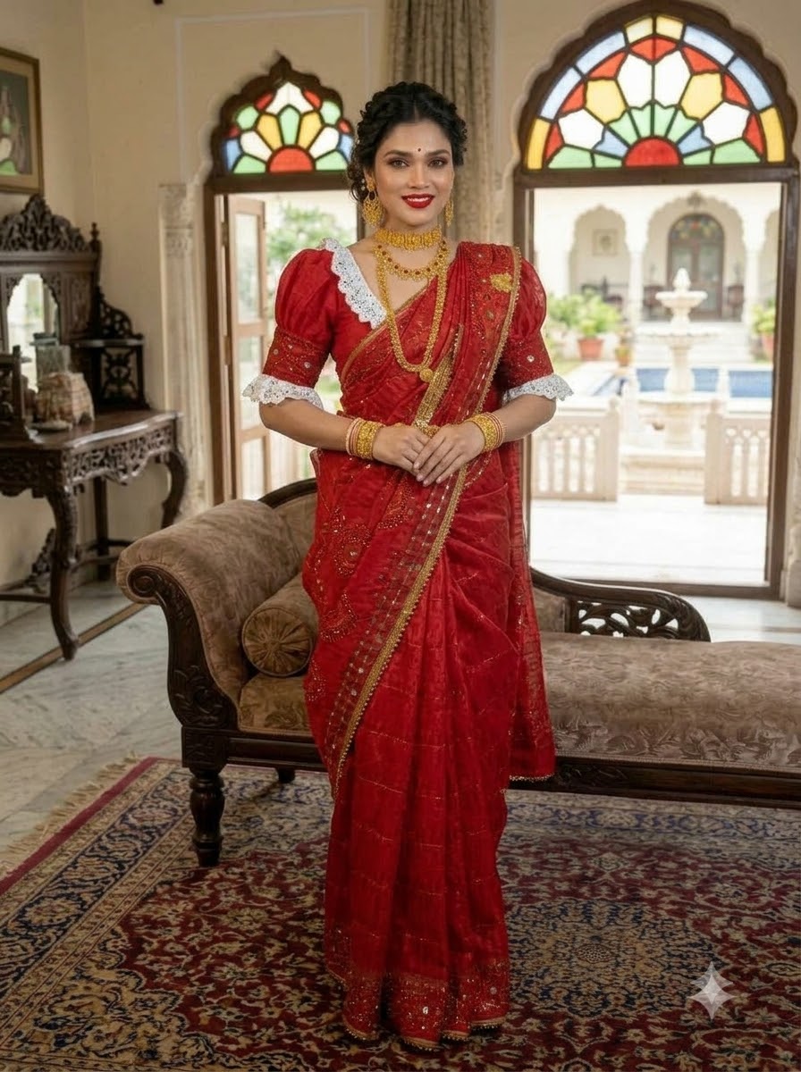 Monihar Katdana Jamdani Saree