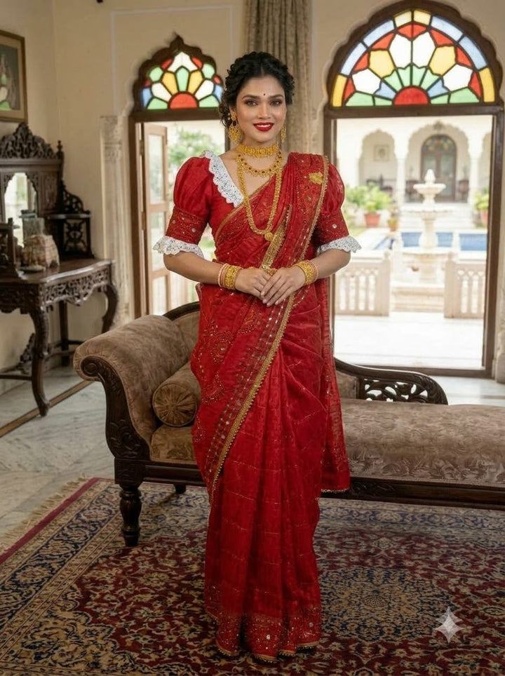 Monihar Katdana Jamdani Saree