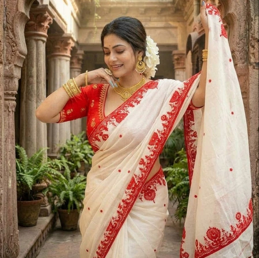 Srabanti Special Rangoli Silk Saree