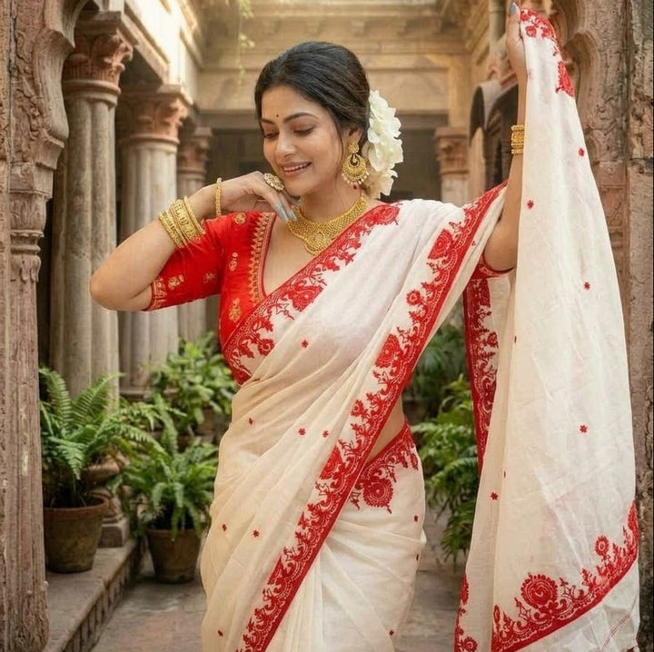 Srabanti Special Rangoli Silk Saree