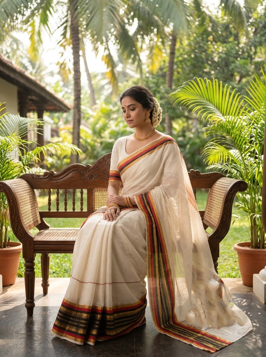 Mahalakshmi Mul Cotton Saree 🌸