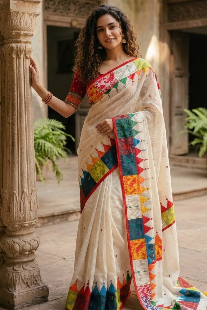 Milon – The Fusion Resham Kota Saree