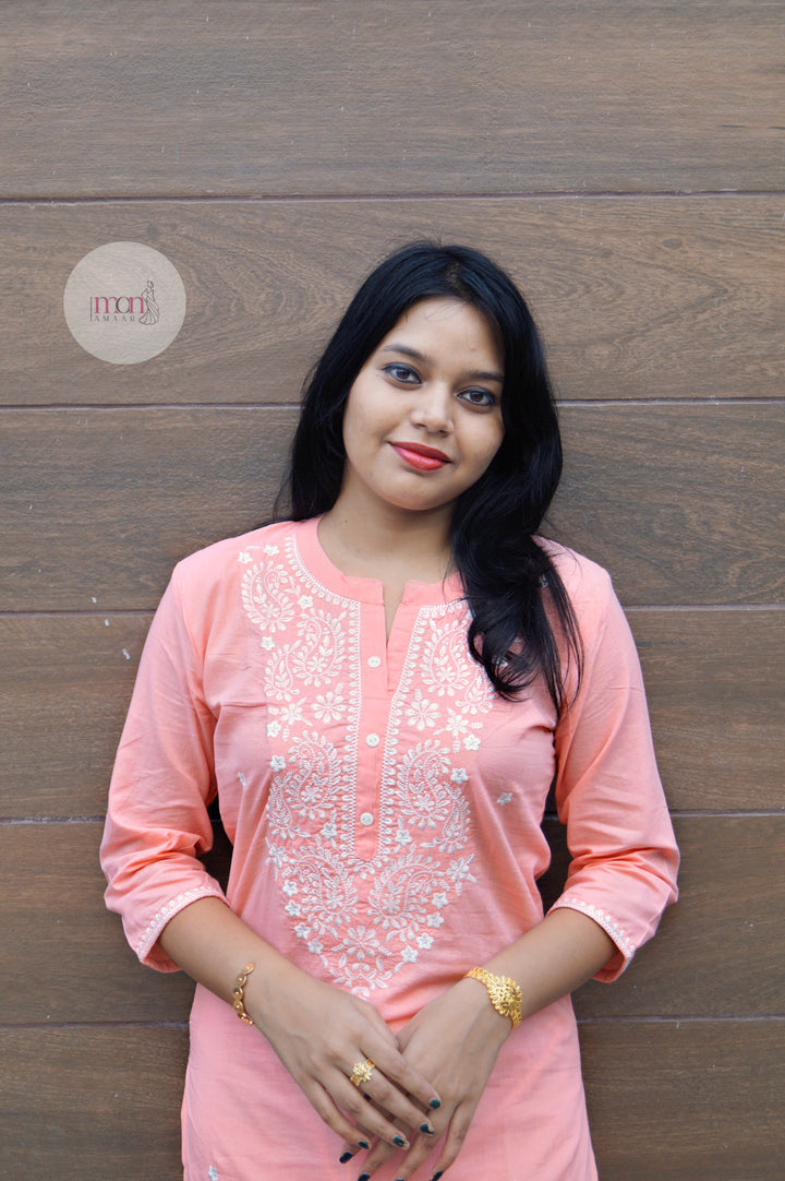 Kurti Days(Chikankari Kurti set)