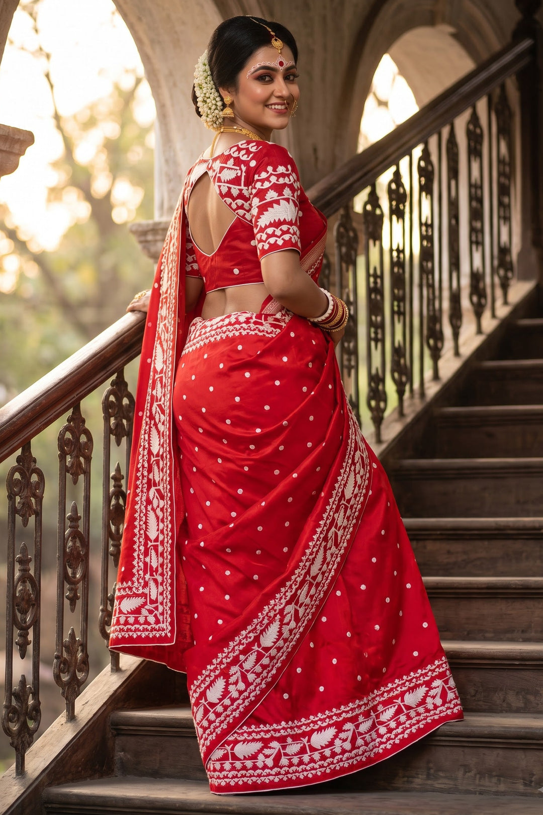 Pavitra -Wedding Collection In A Love Affair- Designer Vichitra Silk Blouse (Combo)