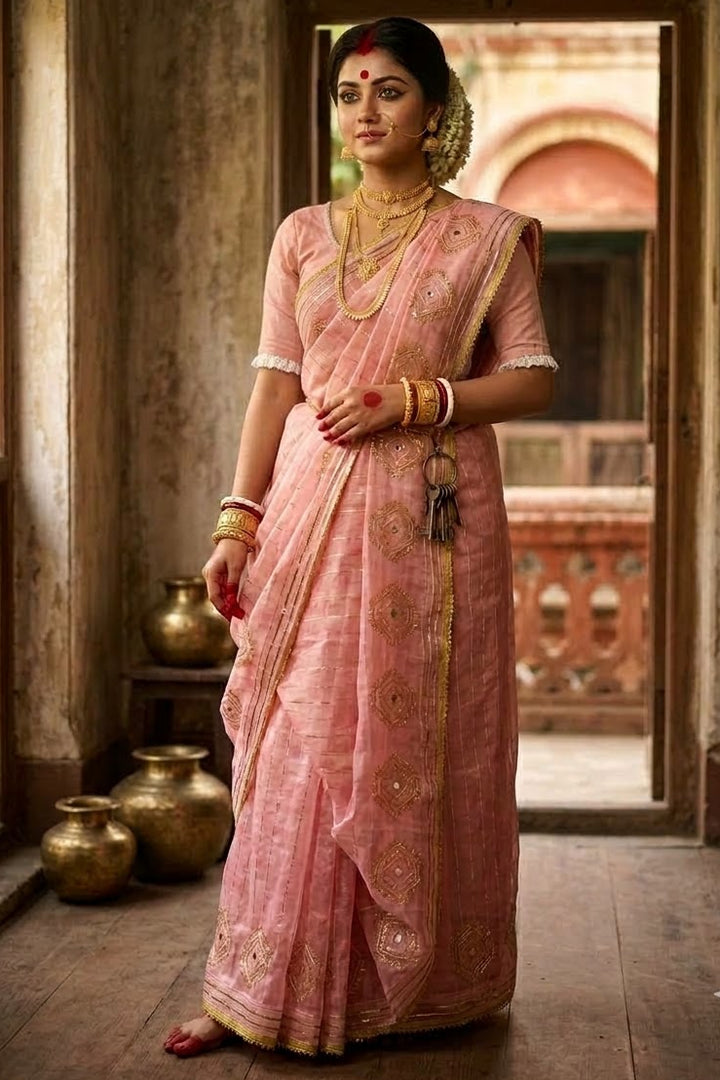 Monihar Katdana Jamdani Saree