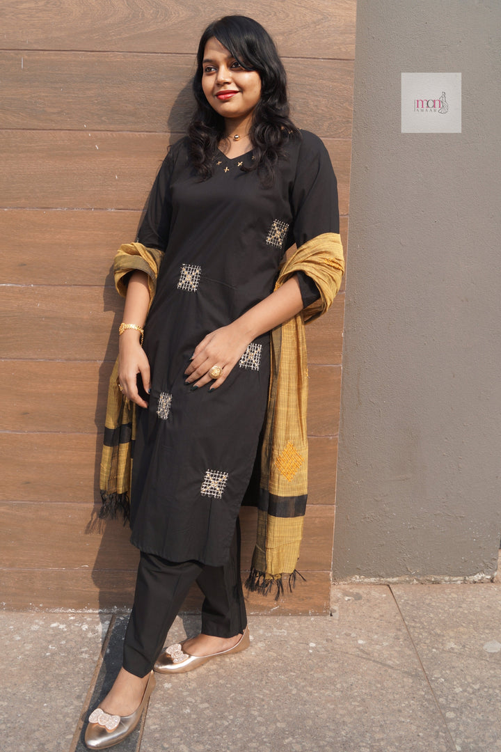 Twirling Into Tradition -Kurti Set