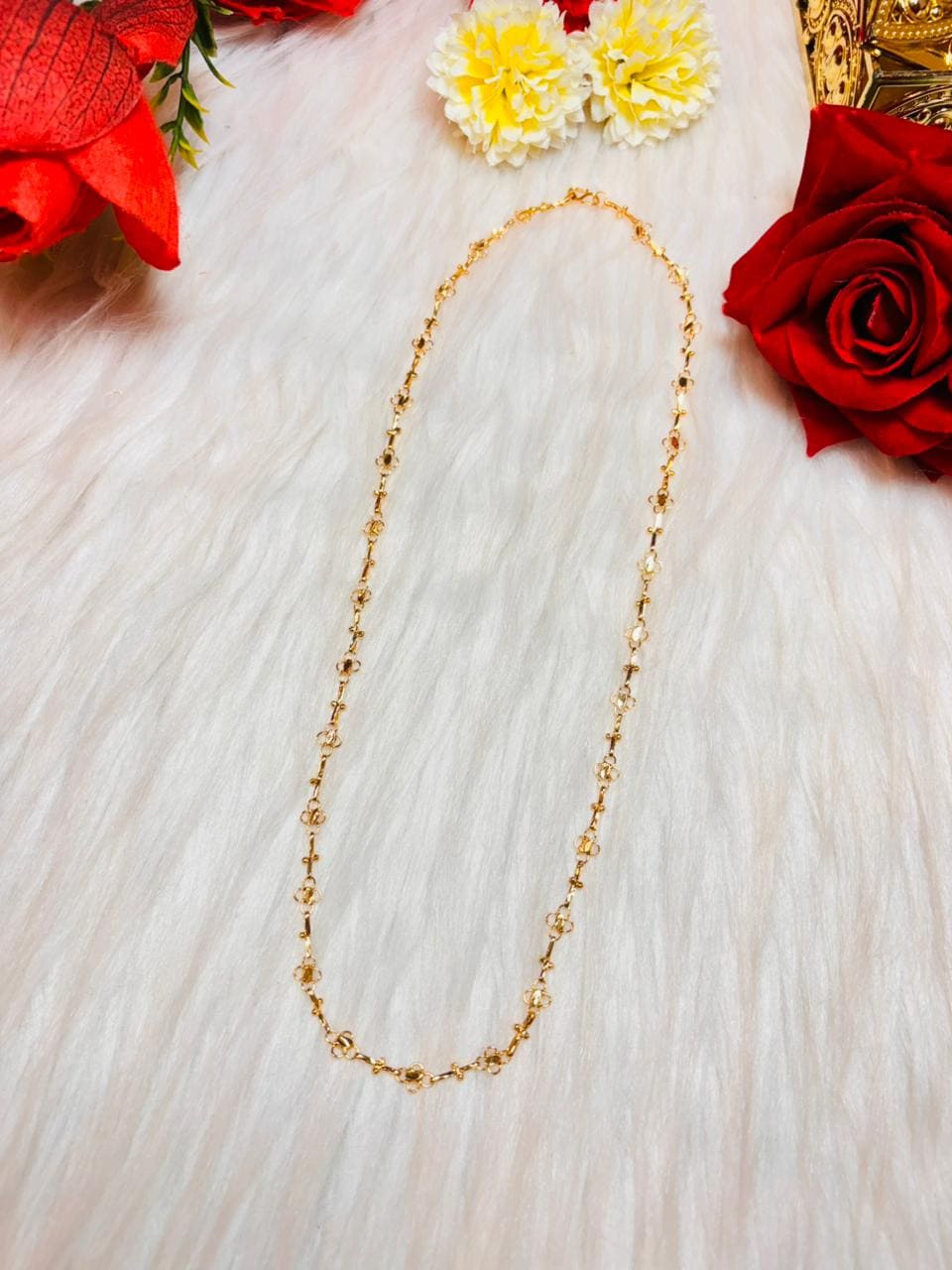 Golden light- Gold Plated Chain