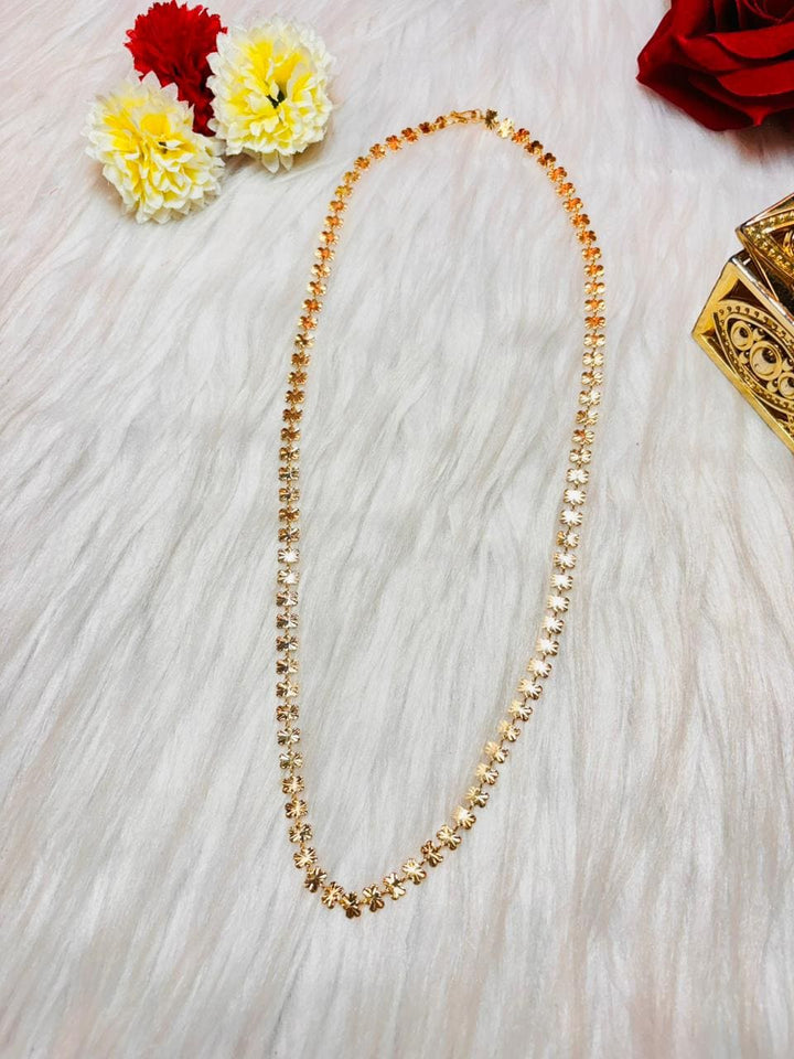 Golden Blink- Gold Plated Chain