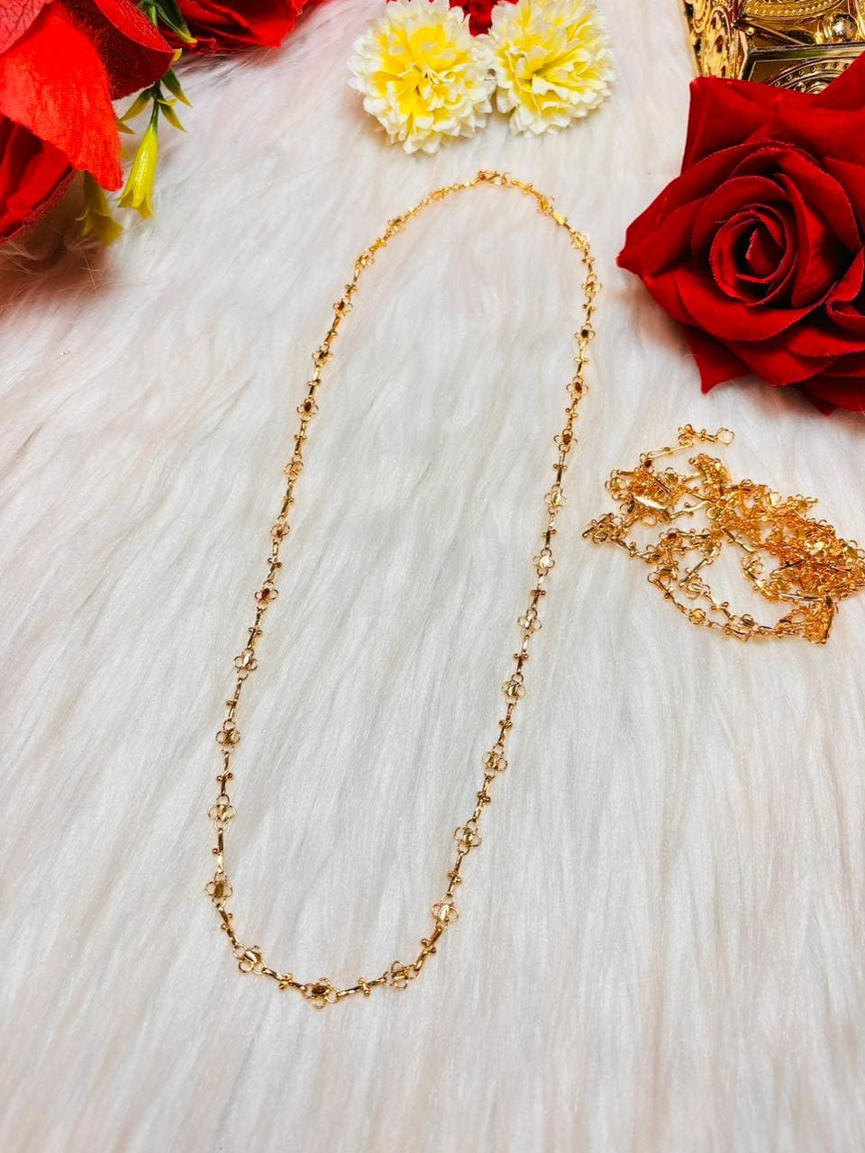 Golden light- Gold Plated Chain