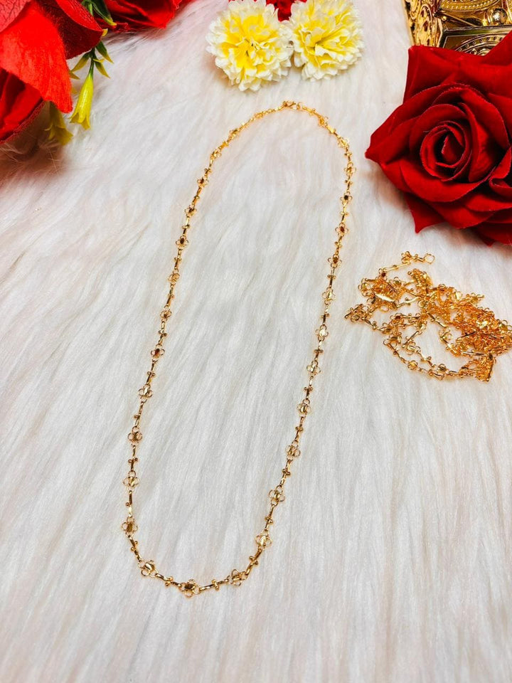 Golden light- Gold Plated Chain