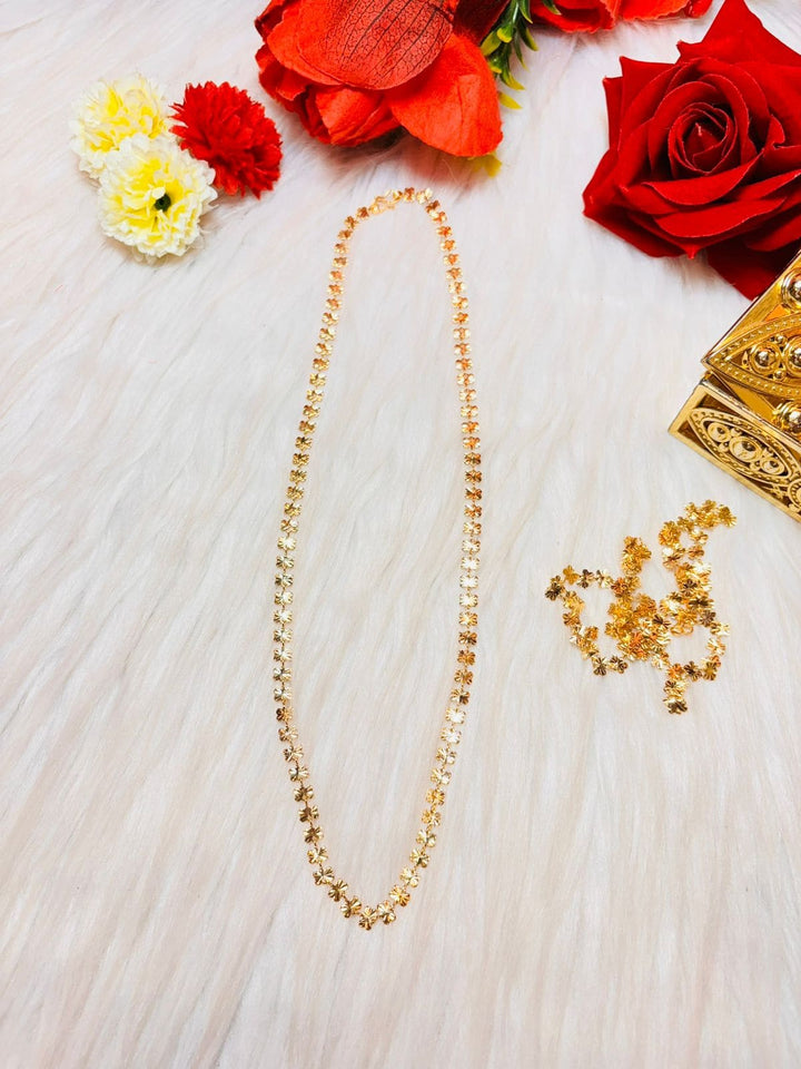 Golden Blink- Gold Plated Chain