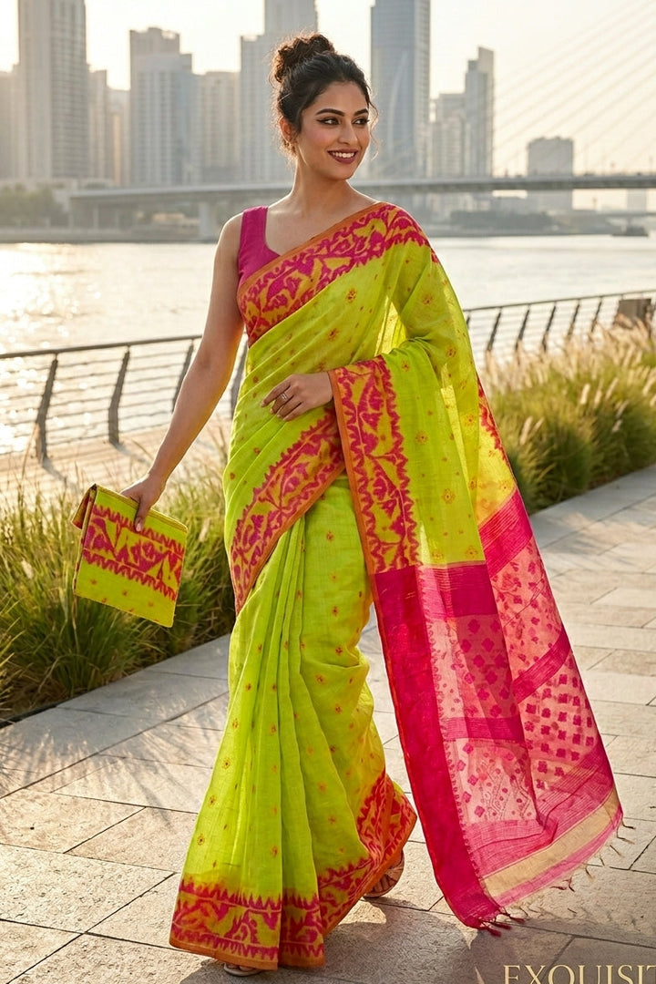 Nabarupa Bengal Jamdani Saree