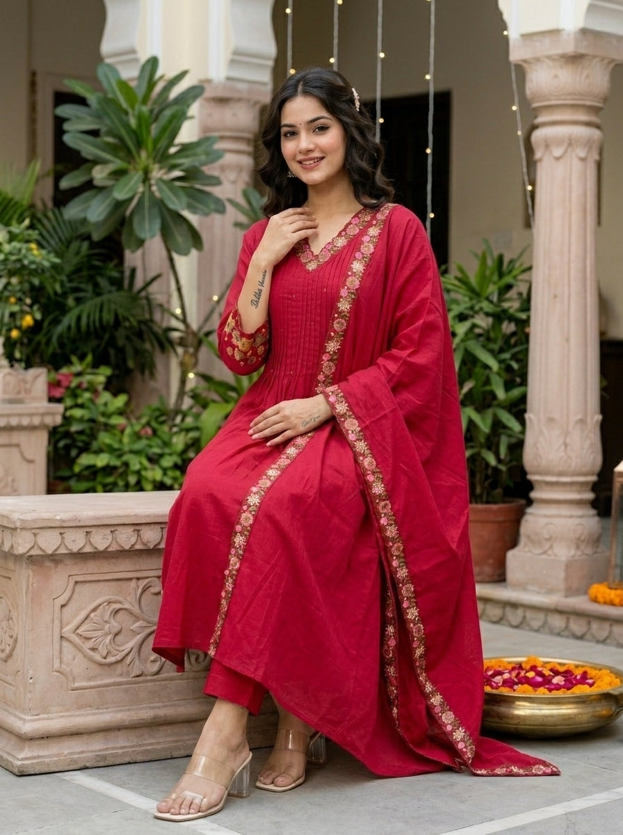 Florenza Ethenic Kurti Set