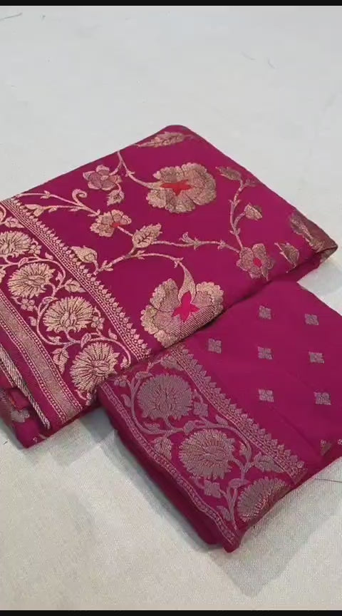 Meetha Attar -Banarasi Khaddi Georgette Silk