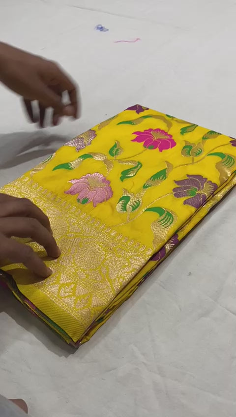 crème de la crème (Kanchipuram Silk Saree)