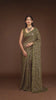 Picture Perfect - Sequins Saree (Modern Moss Color)