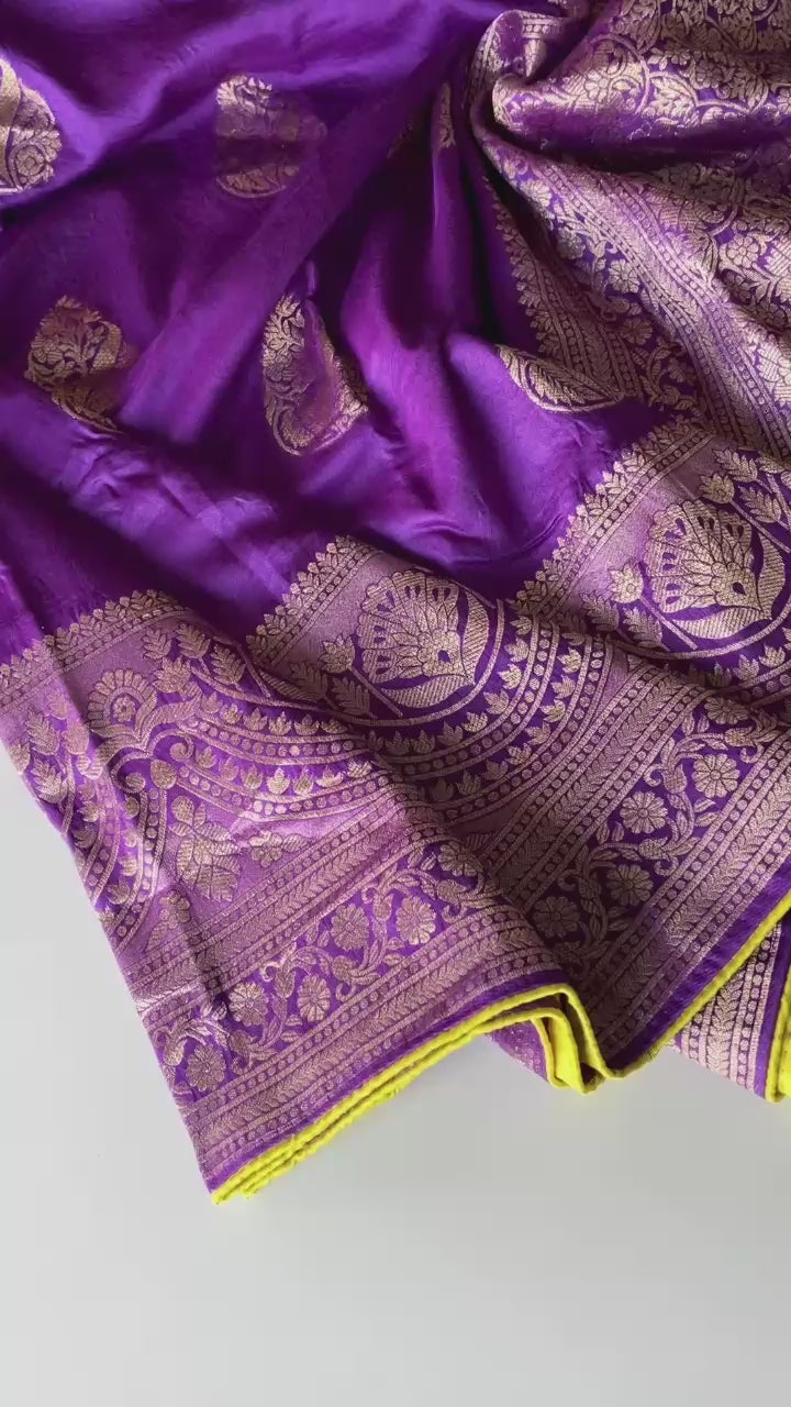 Calming Art Banarasi Dola Silk Saree