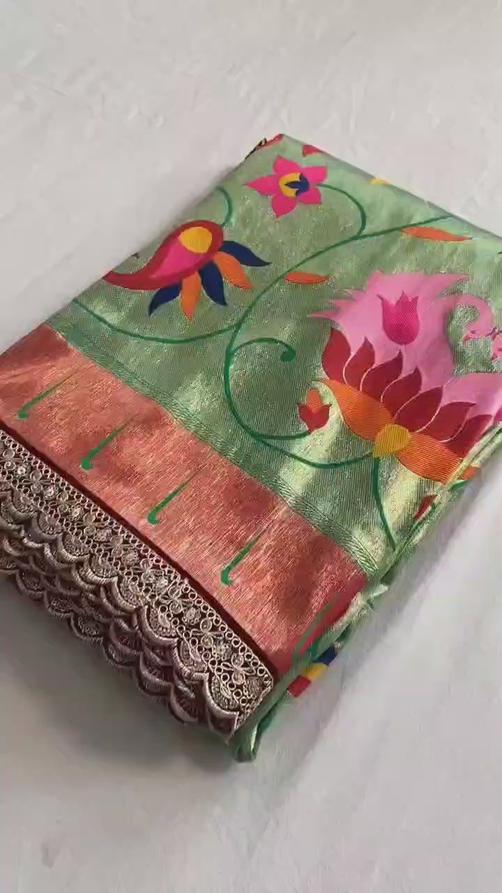 Grace In Every Fold Paithani Silk Saree