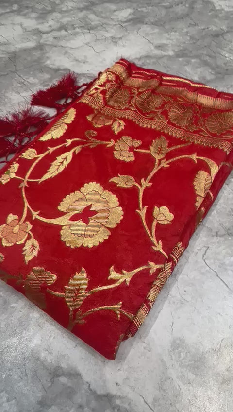 Exclusive Georgette Banarasi Silk Saree