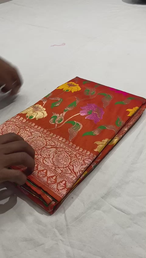 crème de la crème (Kanchipuram Silk Saree)