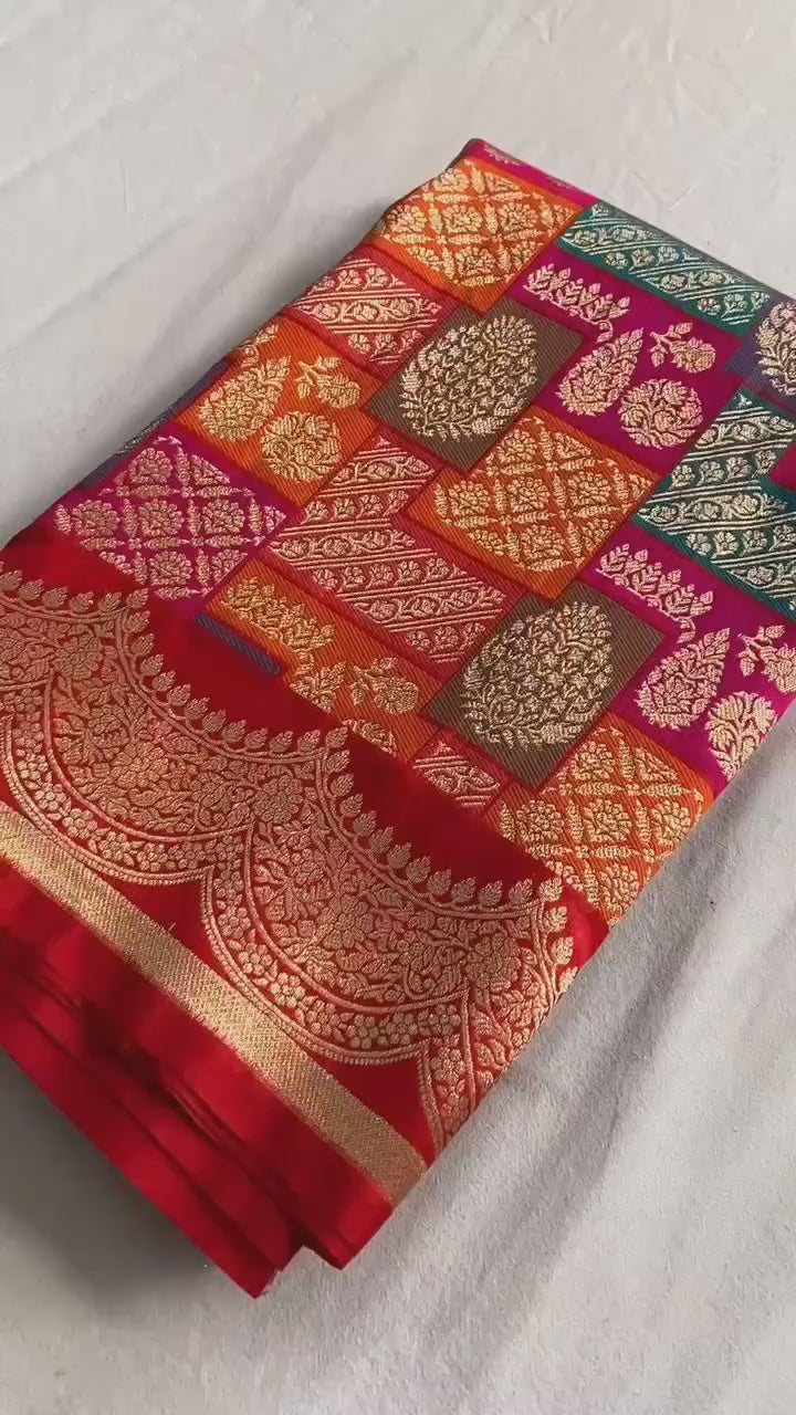 Rangmilap- A Unique Banarasi Saree