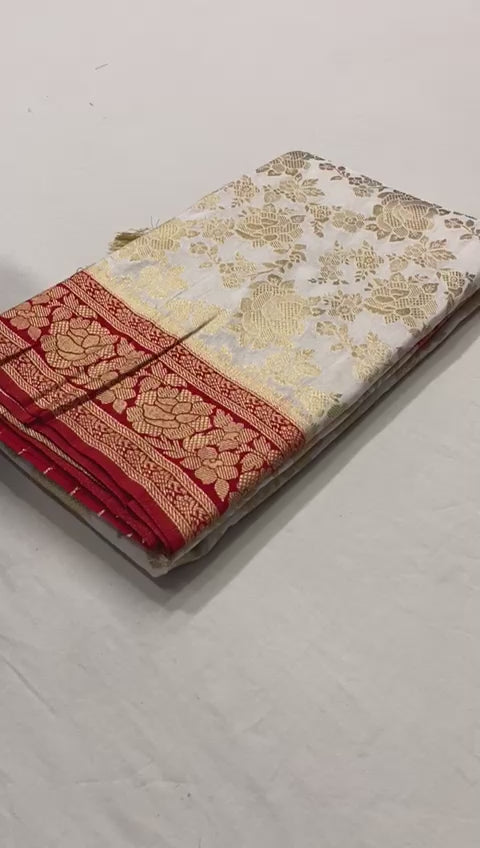 Preciously Kept In Georgette (Banarasi Silk)Saree