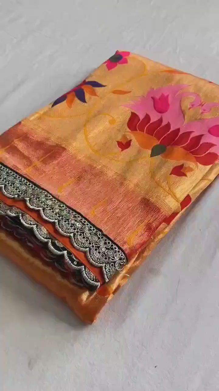 Grace In Every Fold Paithani Silk Saree