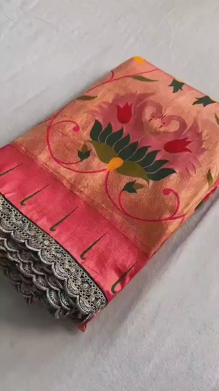 Grace In Every Fold Paithani Silk Saree