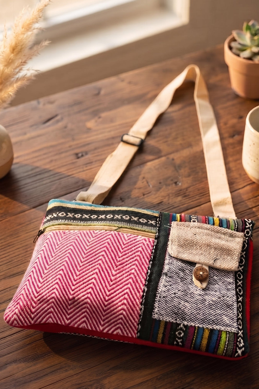 Loom Luxe Crossbody - Boho Sling Bag