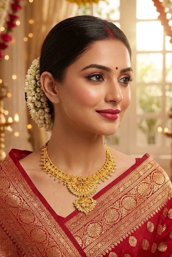 Heritage Queen - Gold Plated Necklace