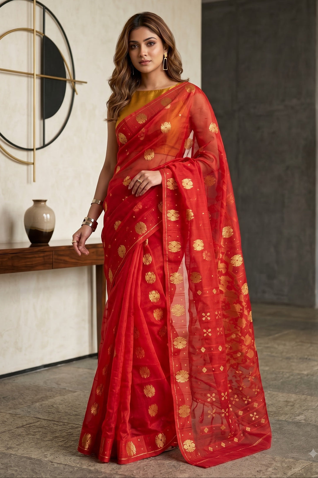 Utsab Bengal Jamdani Saree