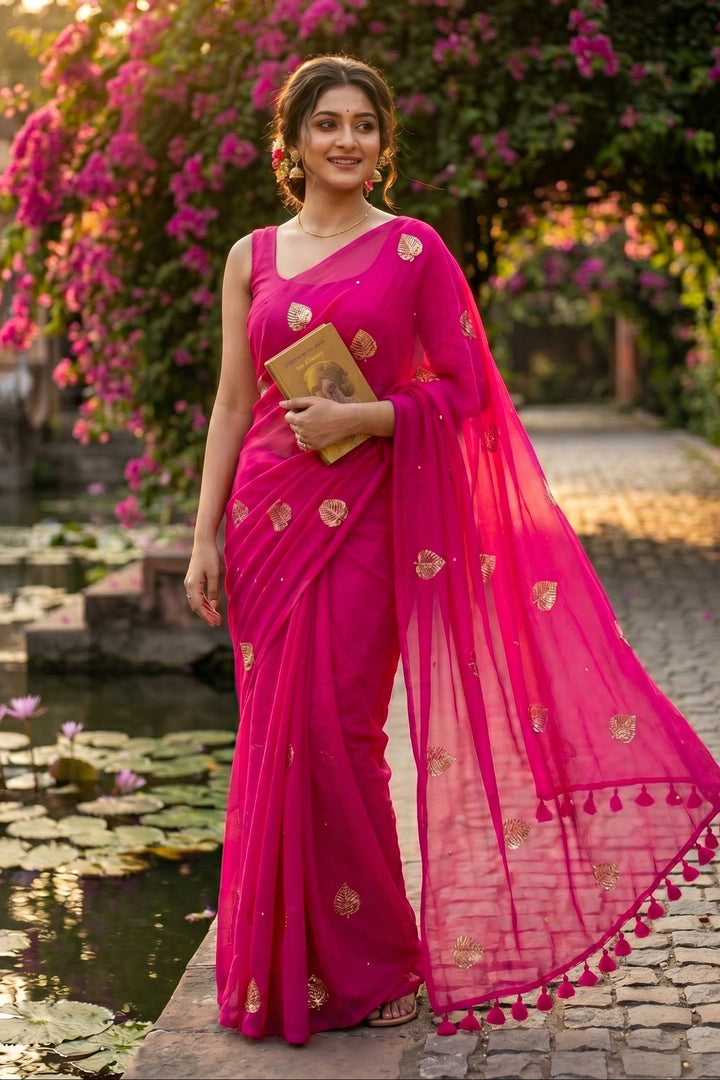 Bosonto Bilash Mul Cotton Saree