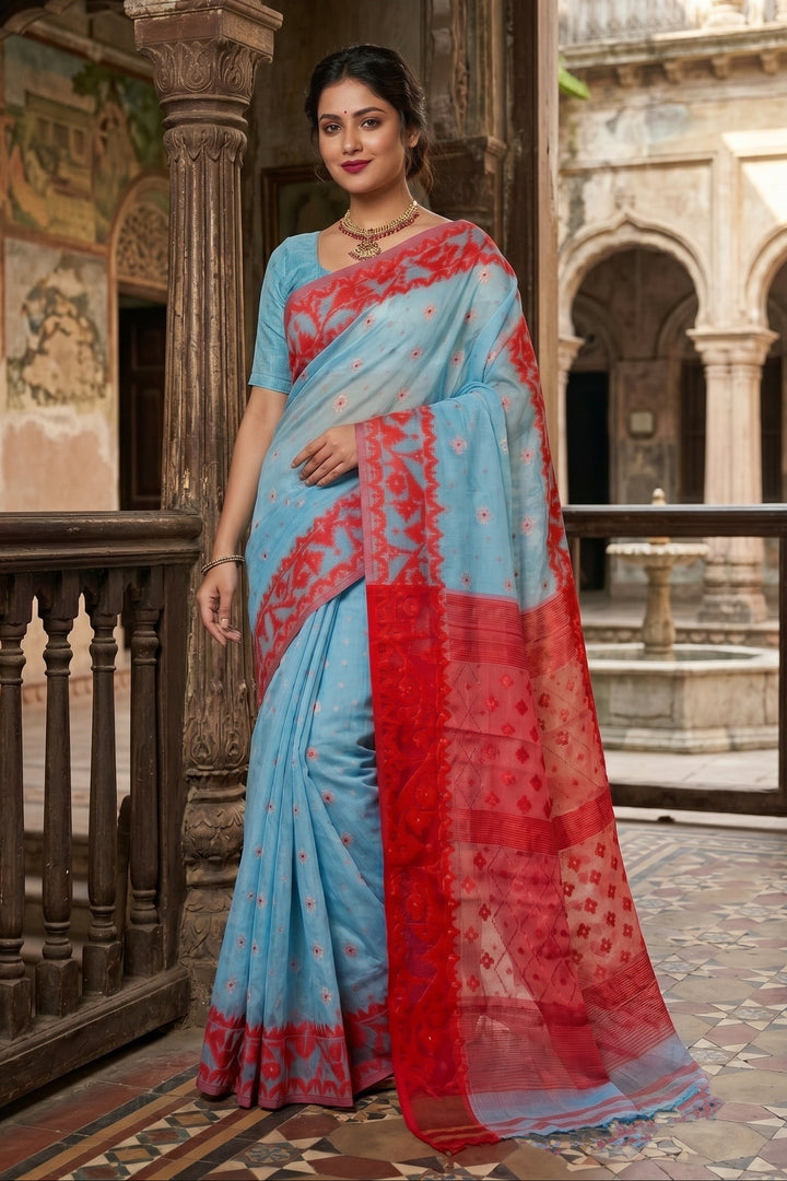 Nabarupa Bengal Jamdani Saree