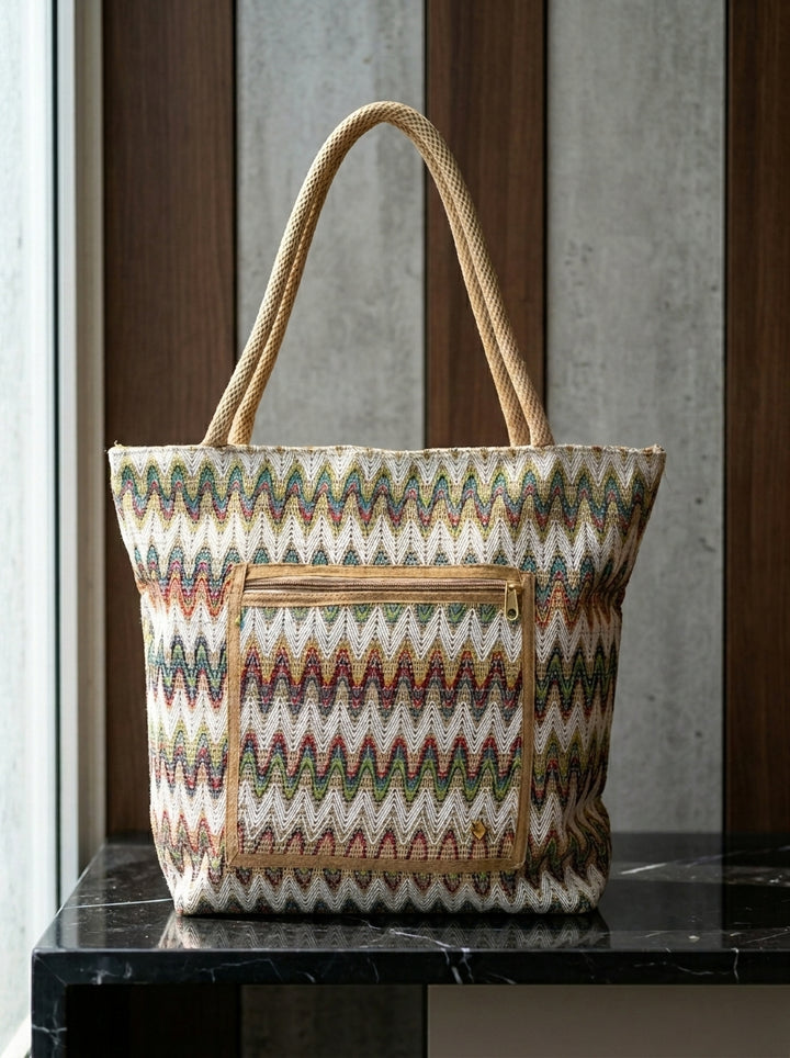 Earthsong - Boho Tote Bag