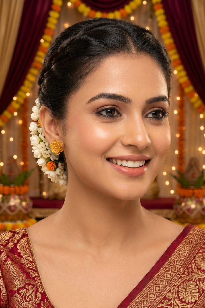 Rose- Gold Plated Earrings
