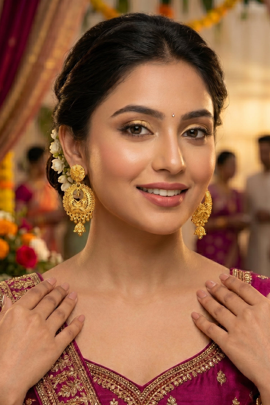 Golden Wonder- Kaan Bala Earrings(New Edition)