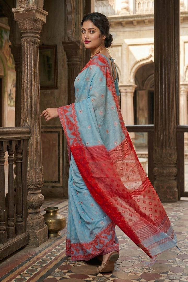 Nabarupa Bengal Jamdani Saree