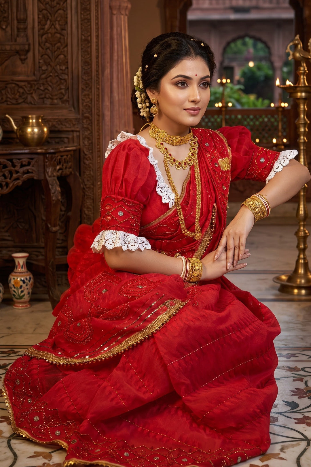 Monihar Katdana Jamdani Saree