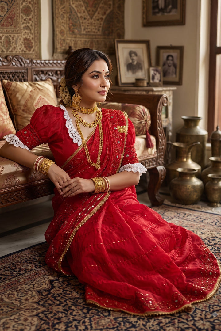 Monihar Katdana Jamdani Saree