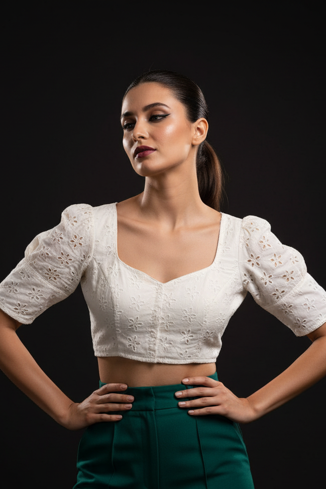 Hacoba Beauty Designer Blouse