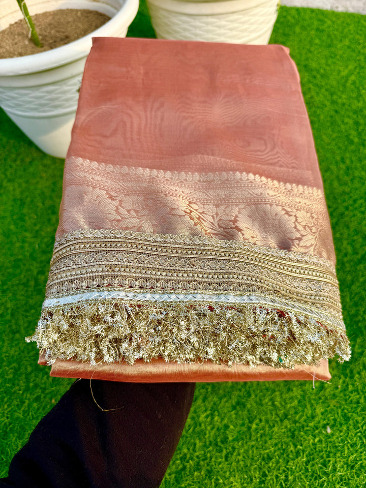 Solstice Soul Banarasi Tissue Silk Saree