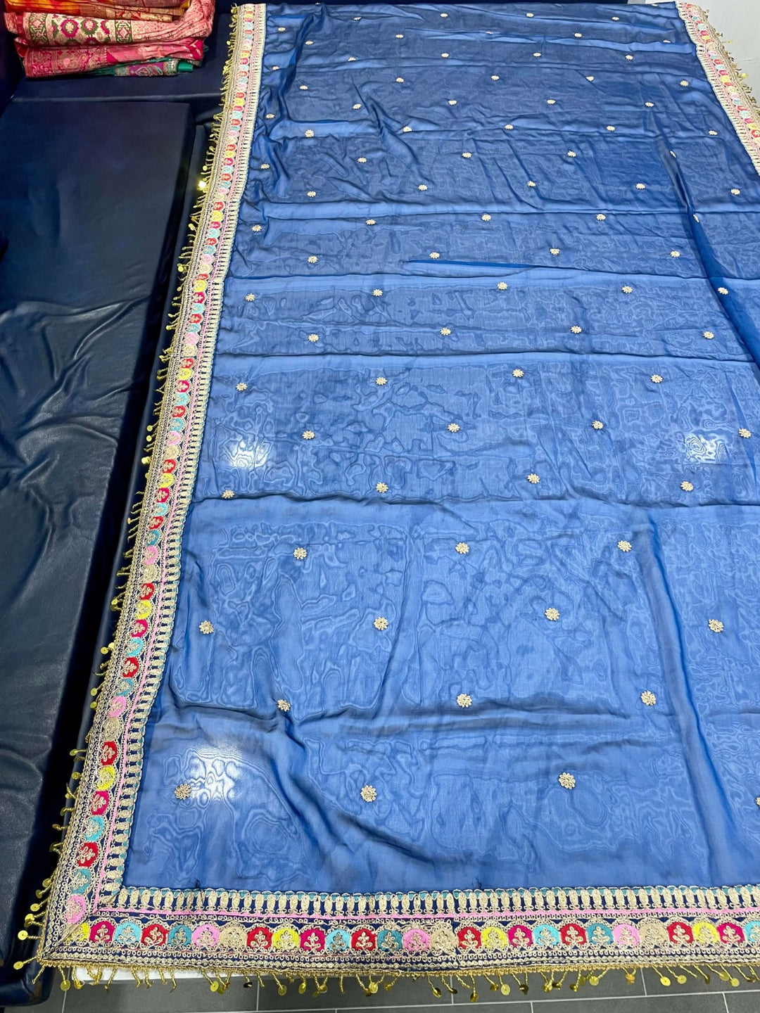 The Existence Of Rangoli Silk Saree