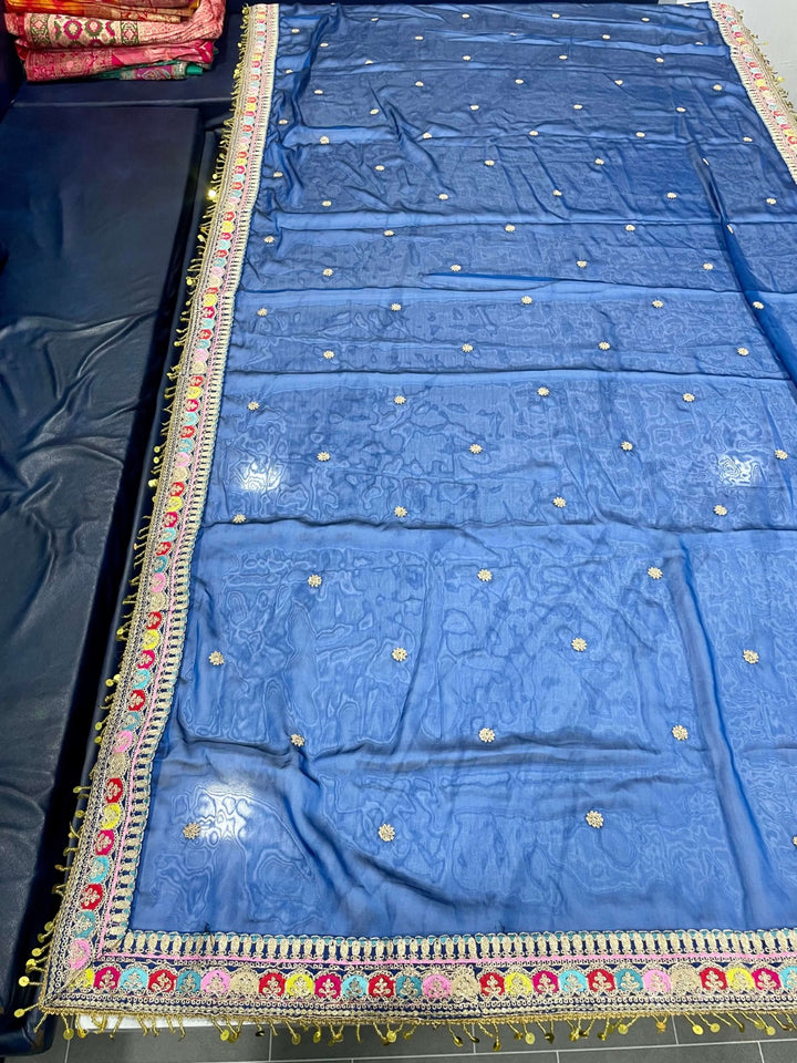 The Existence Of Rangoli Silk Saree